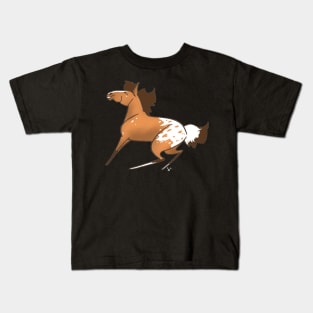 Buck The Buckskin Appaloosa Kids T-Shirt